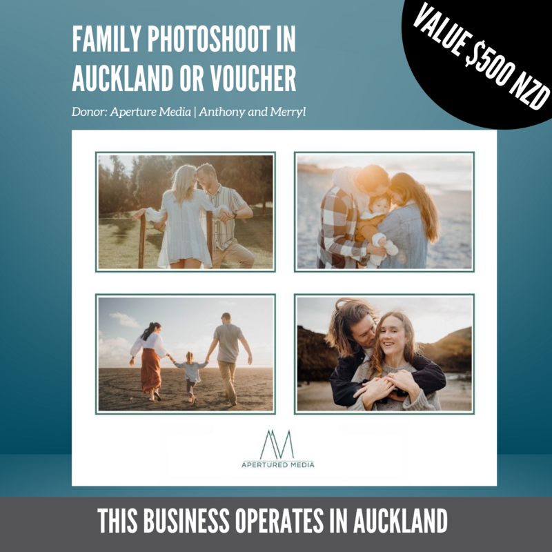 Aperture Media Family Photoshoot in Auckland or Voucher (Value of $500) | NZ Only