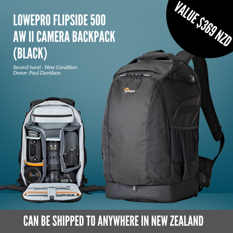 Lowepro Flipside 500 AW II Camera Backpack (Black) | Second hand, new condition (Value of $369 NZD) | NZ Only