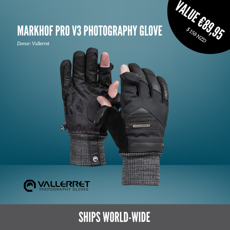 Markhof Pro 3 Photography Gloves (Value of €89,95, $158 NZD) | Ships worldwide