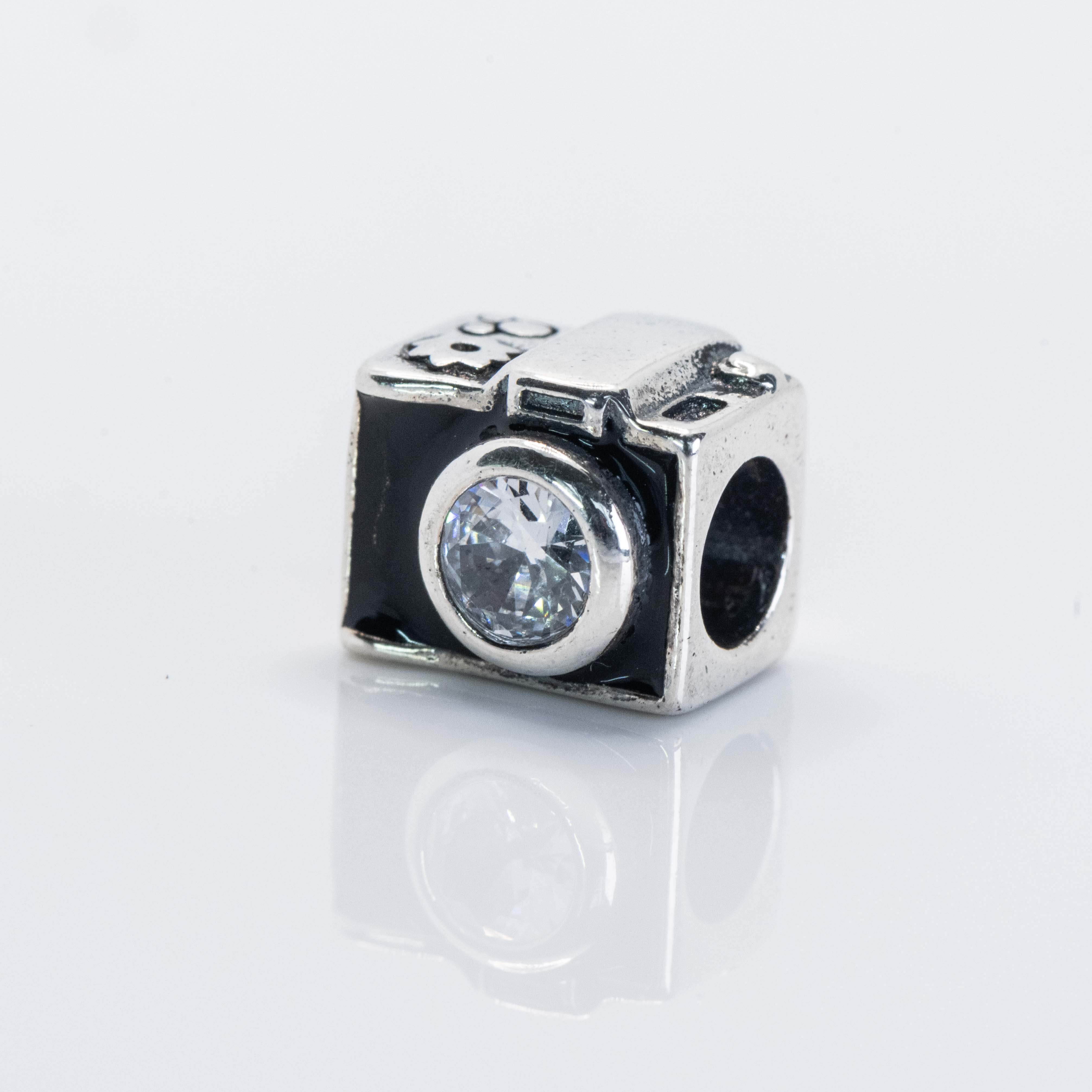 925 Sterling Silver Camera Charm