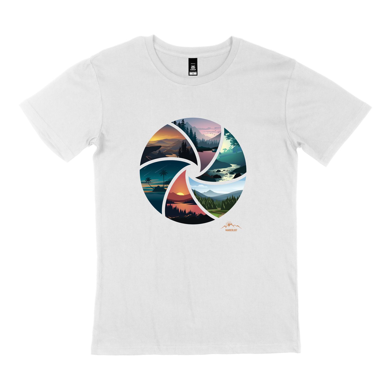 Landscape Photography | Men&#39;s AS Colour Staple Tee