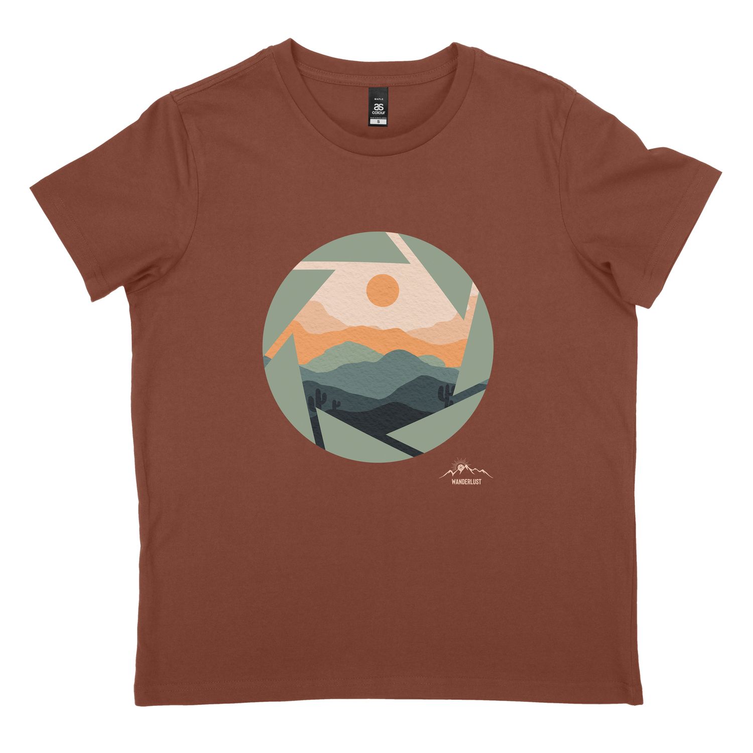 Desert Sun | Women&#39;s AS Colour Maple Tee