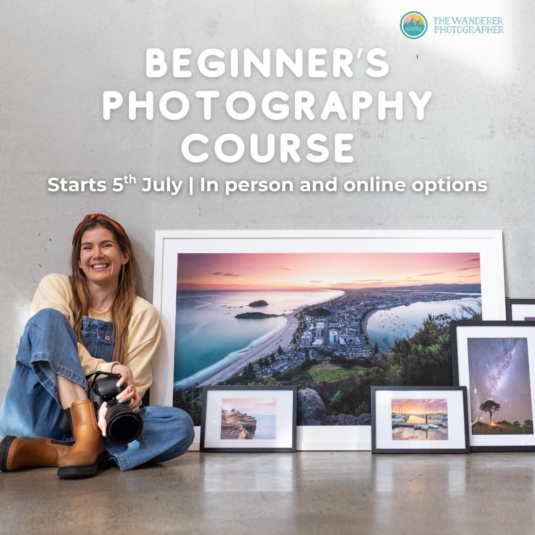 Photography Course for Beginners (in person and online options)