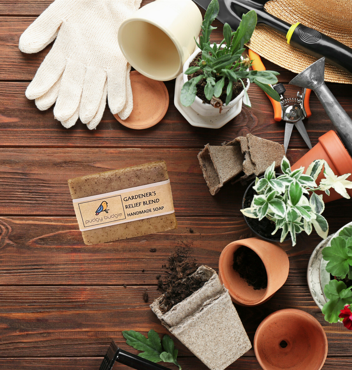 Gardener's Relief Blend Soap
(Made in Melbourne)
