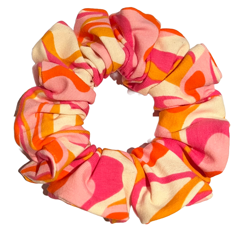 Retro Twirl Pudgy Scrunch (Made in Melbourne)
