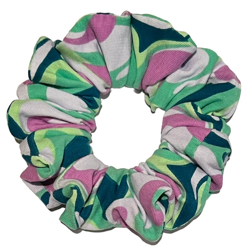Retro Swirl Pudgy Scrunch (Made in Melbourne)