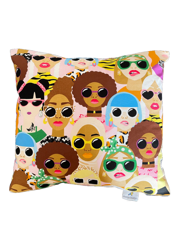 "Faces" Cushion (Made in Melbourne)
