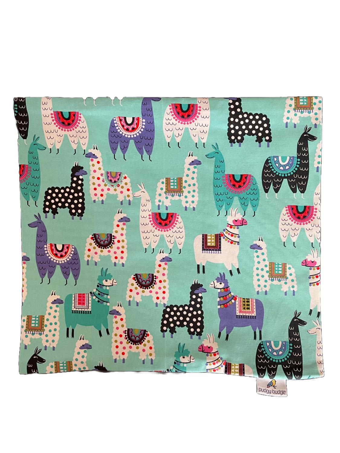 "Llama Parade" Cushion Cover (Made in Melbourne)