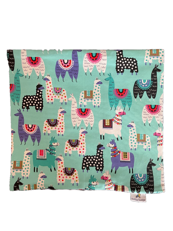 "Llama Parade" Cushion Cover (Made in Melbourne)