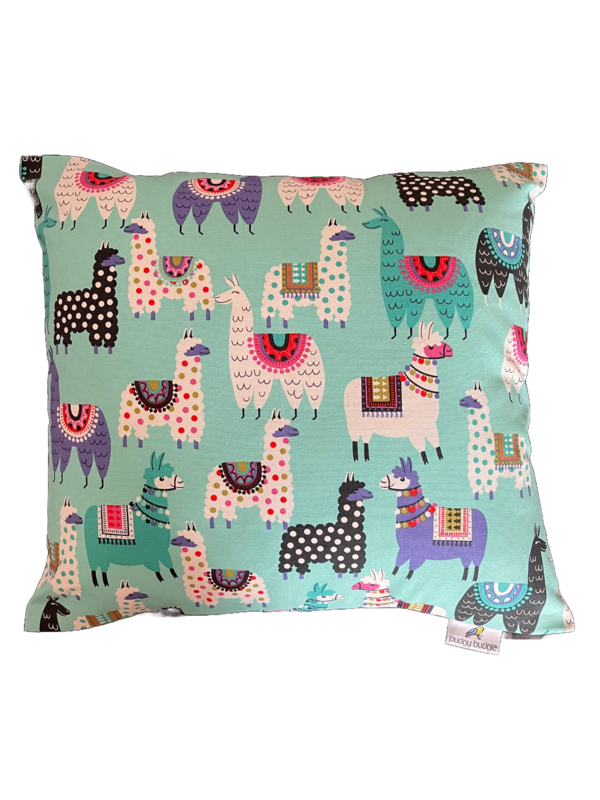 "Llama Parade" Cushion (Made in Melbourne)