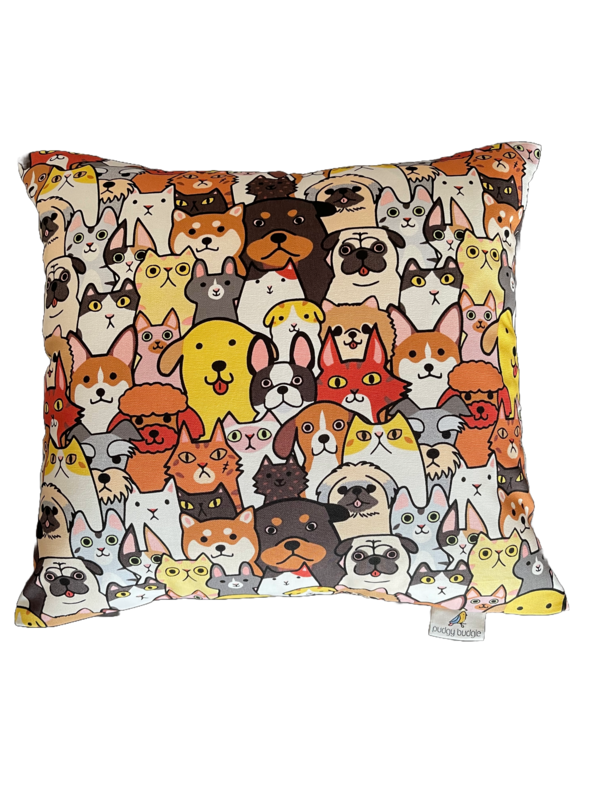 "Fur-Ever Friends" Cushion (Made in Melbourne)