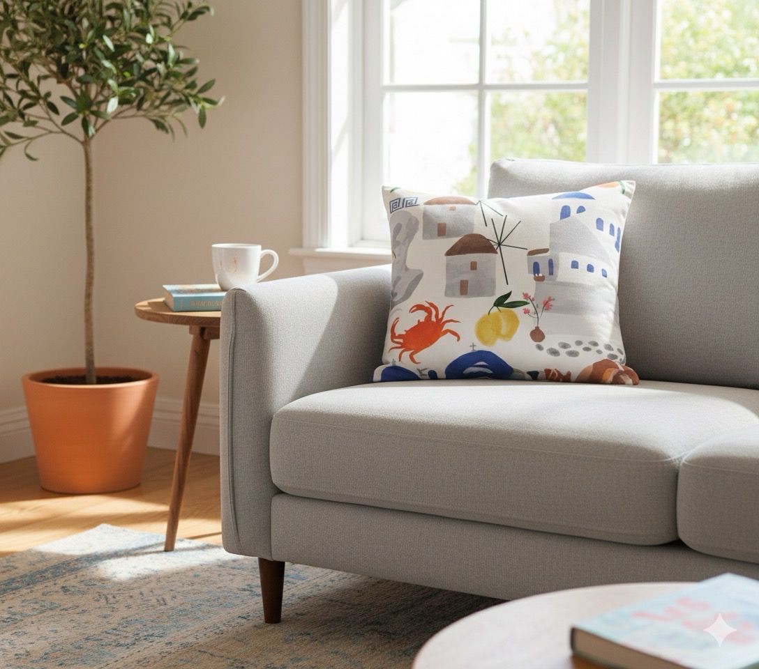 “Aegean” Cushion (Made in Melbourne)