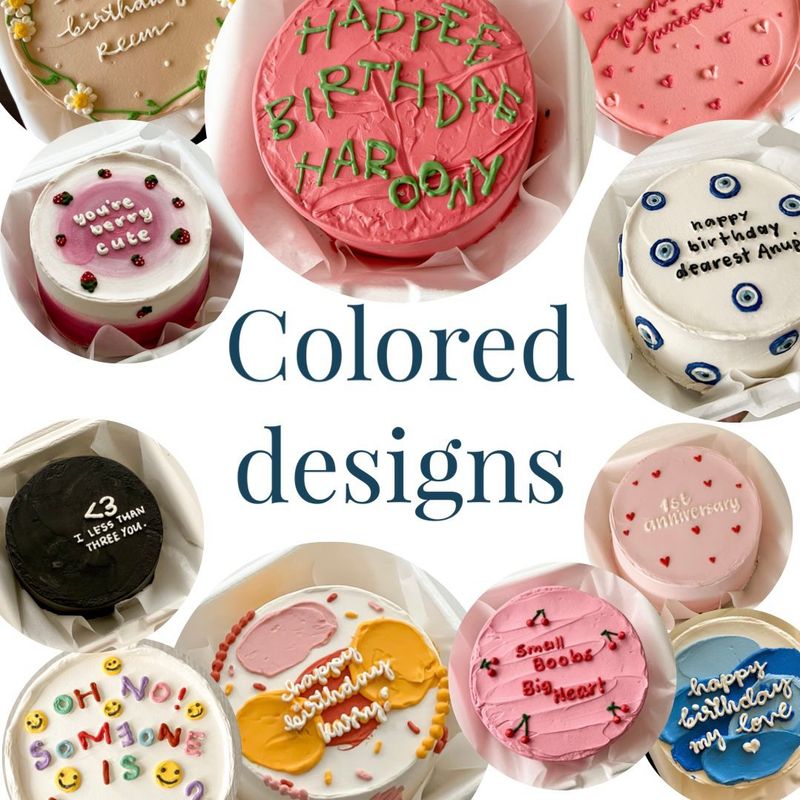 Design Your Own Mini Cake