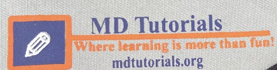 MD Tutorials Mask. Gray