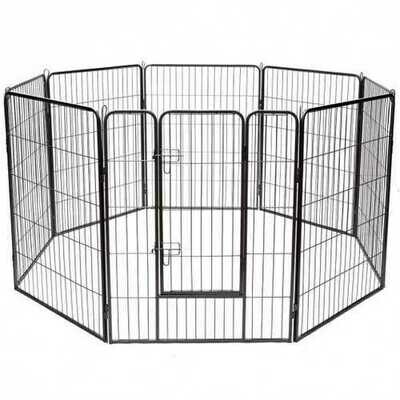 40&quot; 8 Metal Panel Heavy Duty Pet Playpen Dog Fence