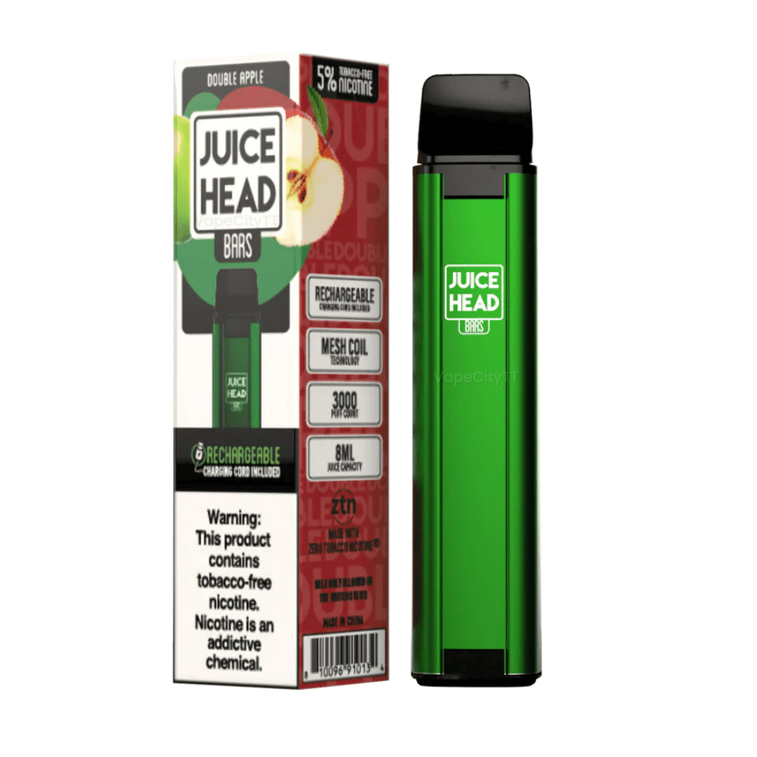 Juice Head Disposable Bar 3000 Puffs Double Apple