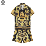 Versace Suit Short-Sleeve Shirt &amp; Shorts