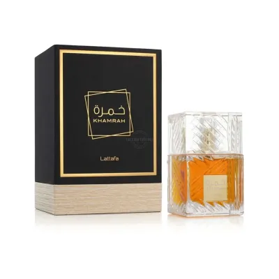 Lattafa Khamrah unisex perfume bottle