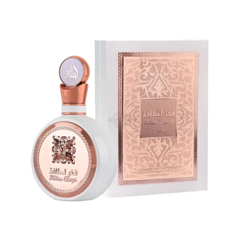Lattafa Fakhar Rose Women Eau de Parfum 3.4oz bottle

