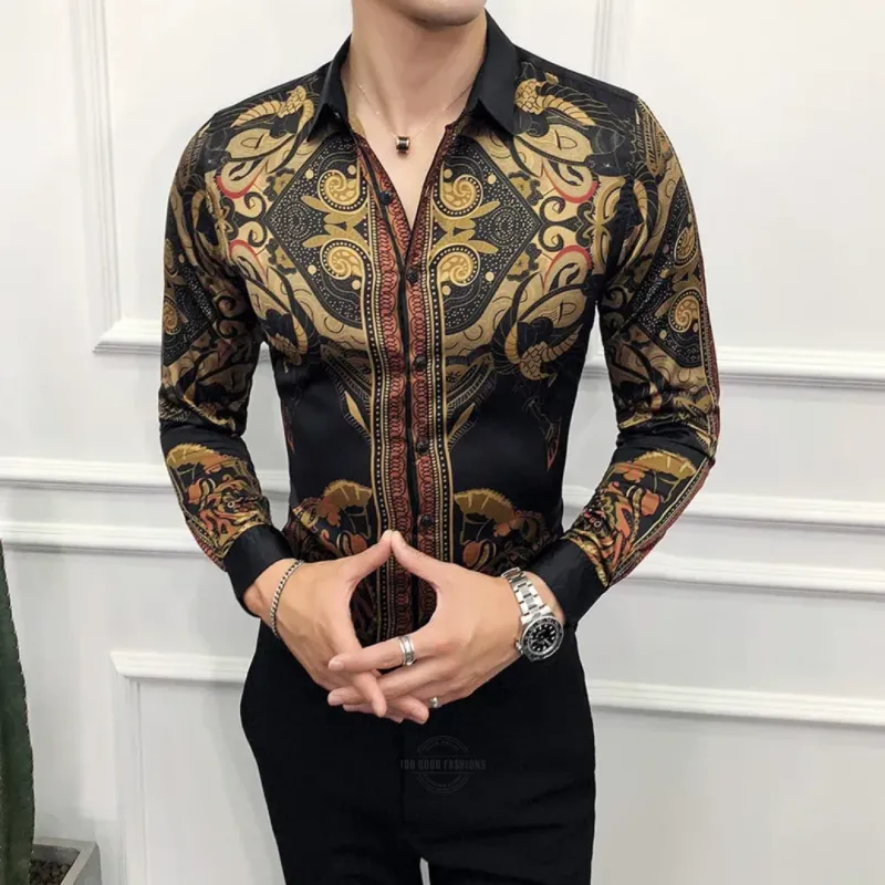 Royal Luxe Long-Sleeve Shirt