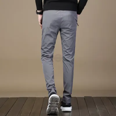 Gray Slim Fit Joggers