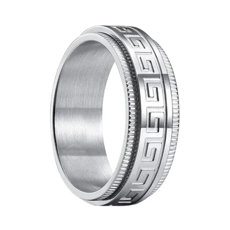 Manifesting Riches Rotating Ring in Silver