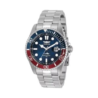 Invicta Men&#39;s Pro Diver Quartz Blue Dial Stainless Steel Watch (30951)