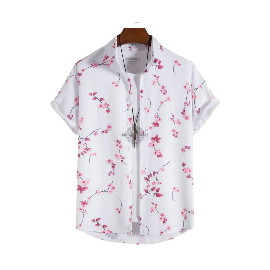 Cherry Blossom Short-Sleeve Shirt