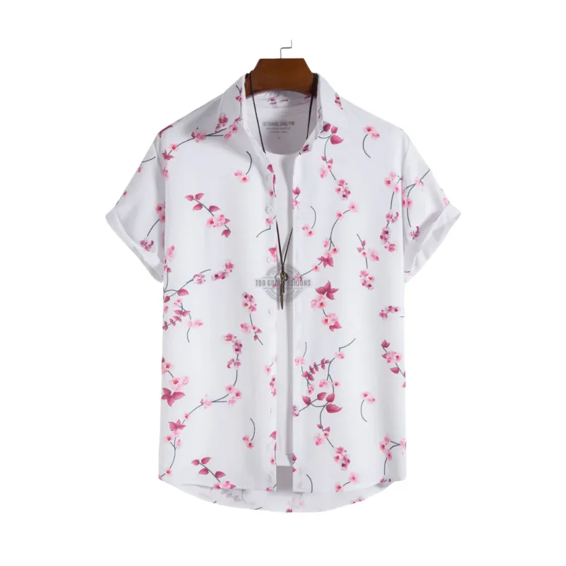 Cherry Blossom Short-Sleeve Shirt