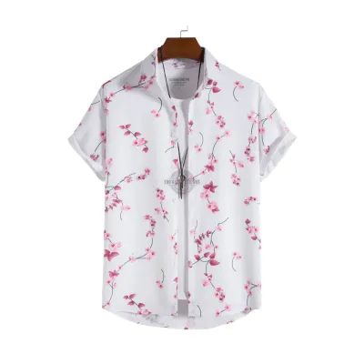 Cherry Blossom Short-Sleeve Shirt