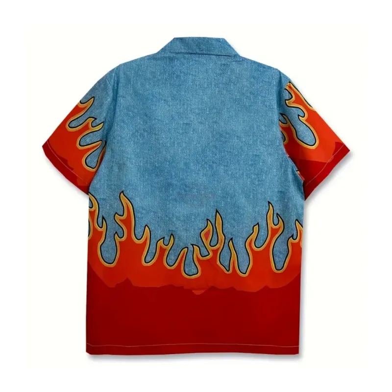 On Fire Short-Sleeve Shirt