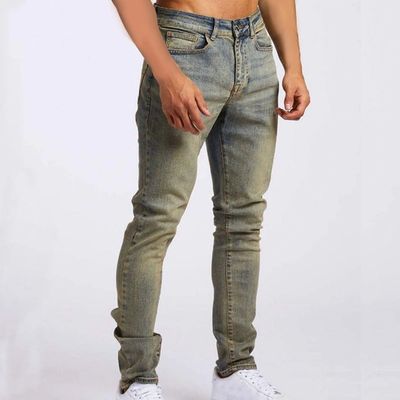 Vintage Warm Wash Slim-Fit Jeans