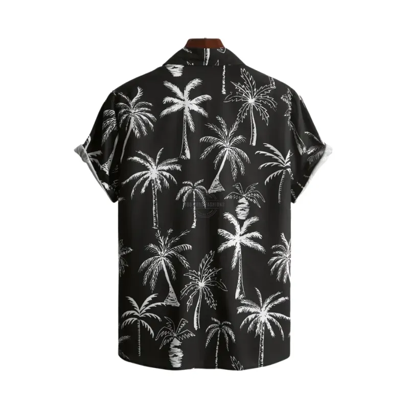 Black Coconut Short-Sleeve Shirt
