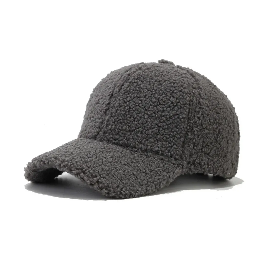 Dark Gray Fleece Cap