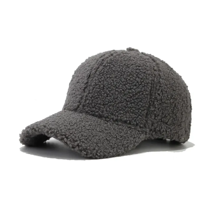 Dark Gray Fleece Cap