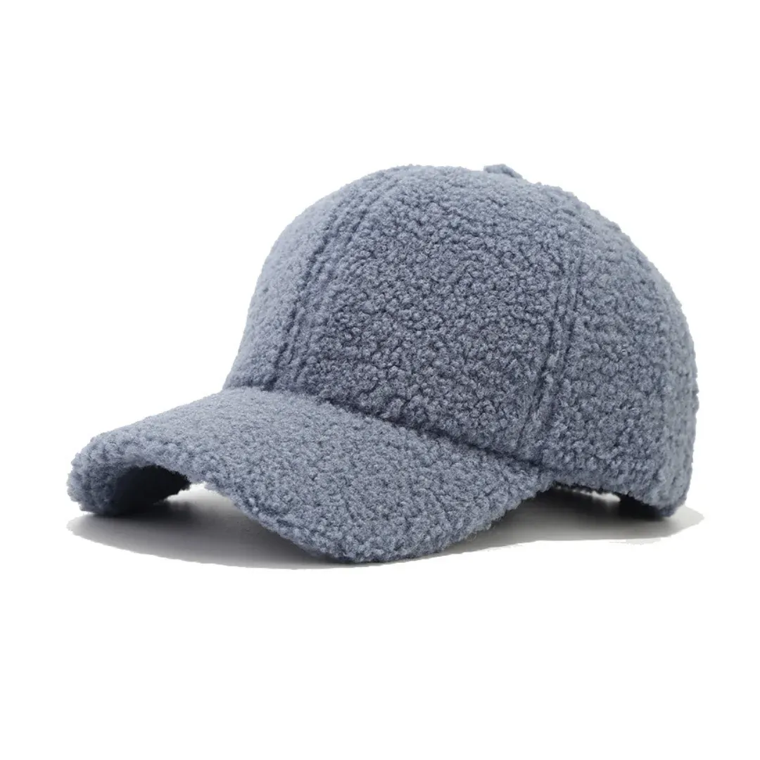 Blue Fleece Cap