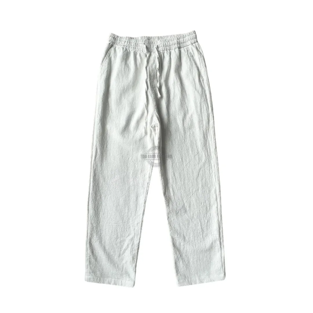 White Linen Pants