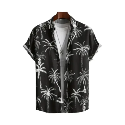 Black Coconut Short-Sleeve Shirt