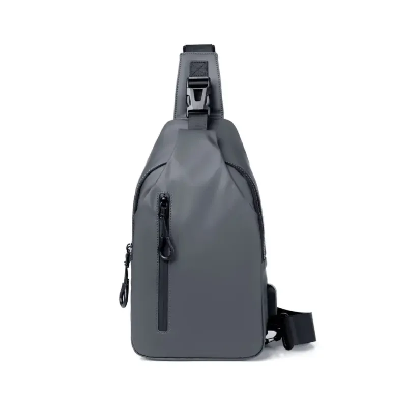 Gray Sleek Sling Bag
