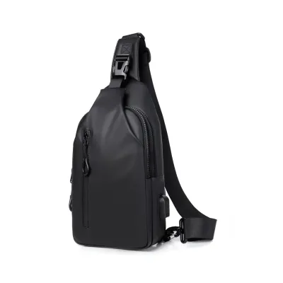 Black Sleek Sling Bag