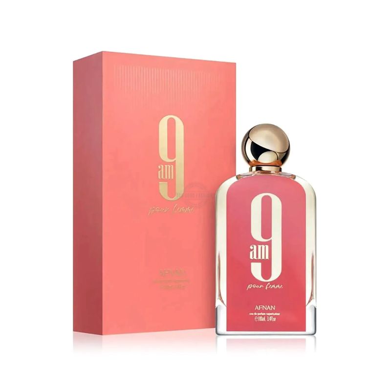 Afnan 9AM Women Eau de Parfum 3.4oz bottle

