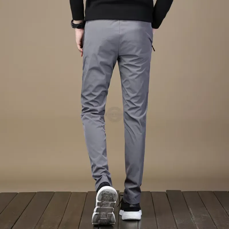 Gray Slim Fit Joggers
