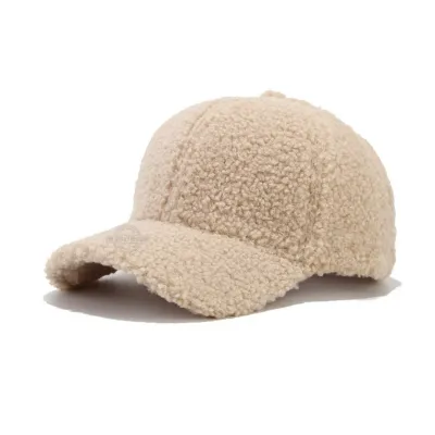 Cream Fleece Cap