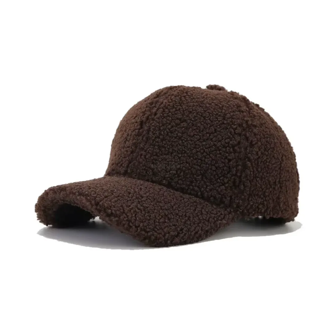 Brown Fleece Cap