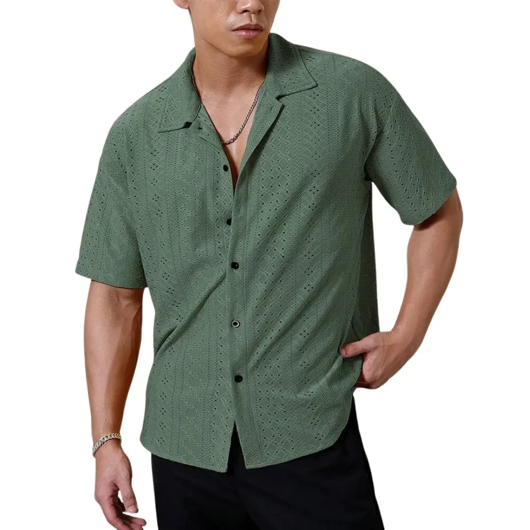 Olive Papi Short-Sleeve Shirt