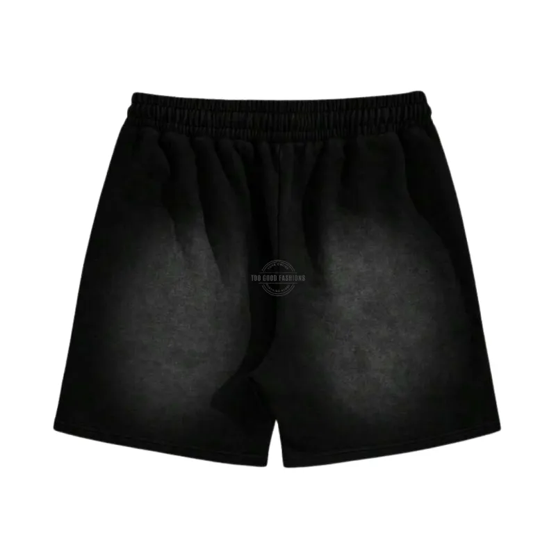 Black Casual Short Pants