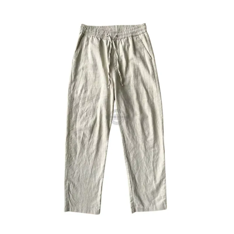 Ivory Linen Pants