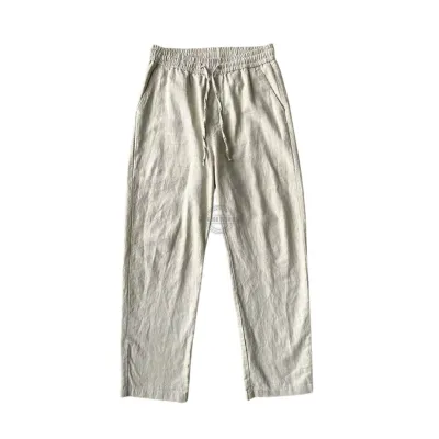 Ivory Linen Pants