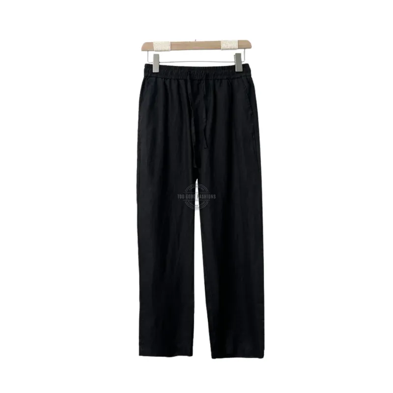 Black Linen Pants