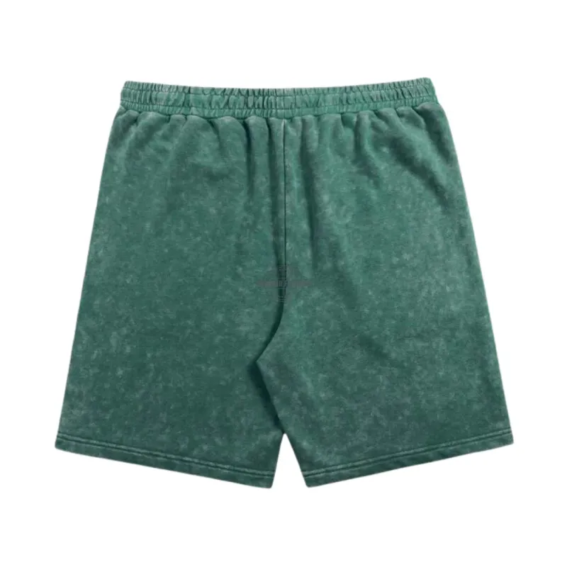 Green Casual Short Pants